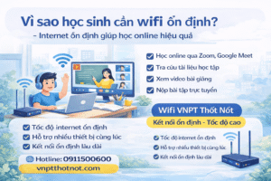 wifi Thốt Nốt cho học sinh
