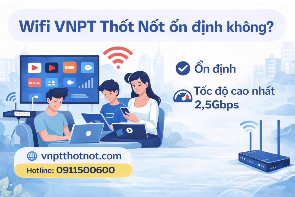 wifi thốt nốt ổn định không